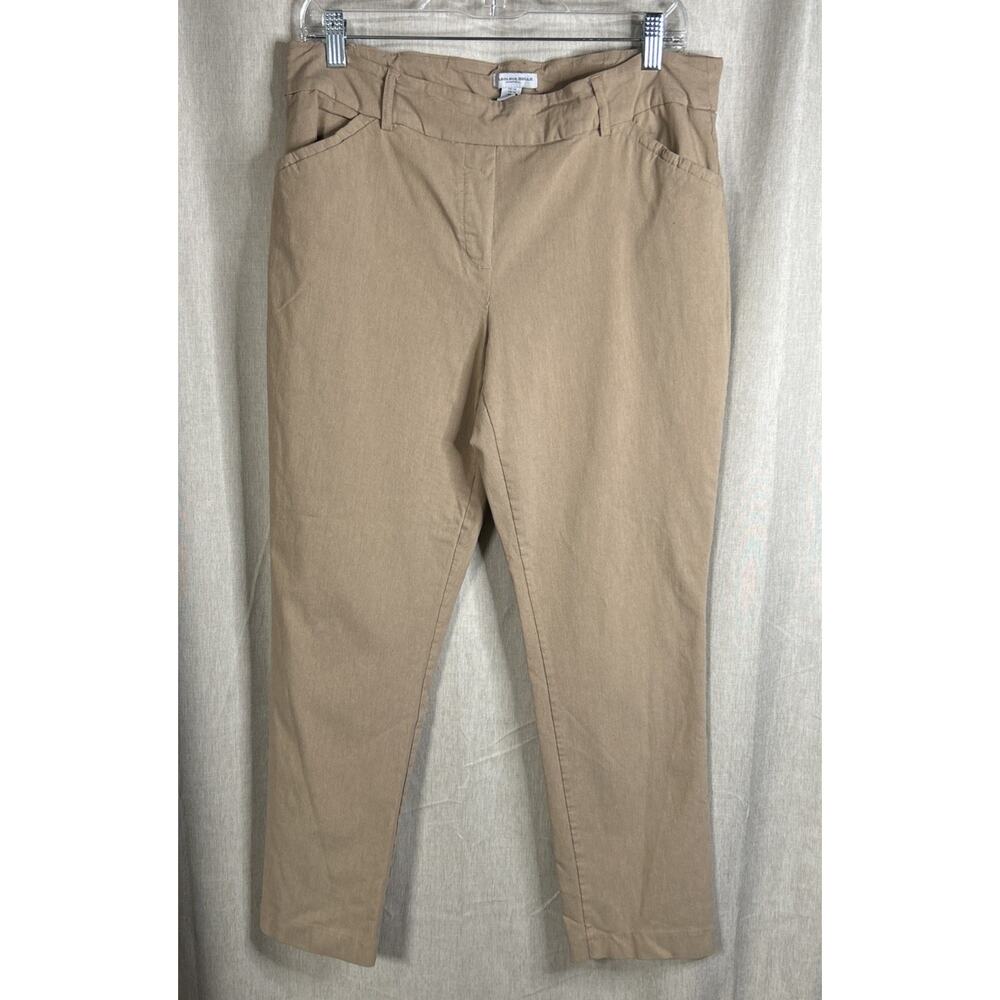 Carolina Belle - Women’s Light Brown Pull-on Dress Pants/ Size 14 / Stretchy